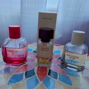 Zara Bundle-Hibiscus, Spirited Romance and Wonder Rose